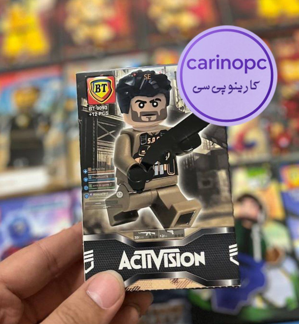 لگو مینی فیگور کال آف دیوتی مدل کاپیتان مکتاویش