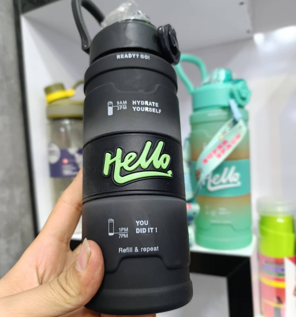 قمقمه 800 میل مدل hello