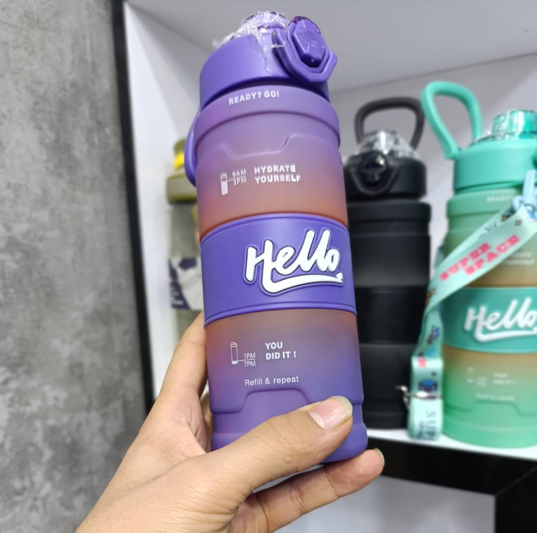 قمقمه 800 میل مدل hello