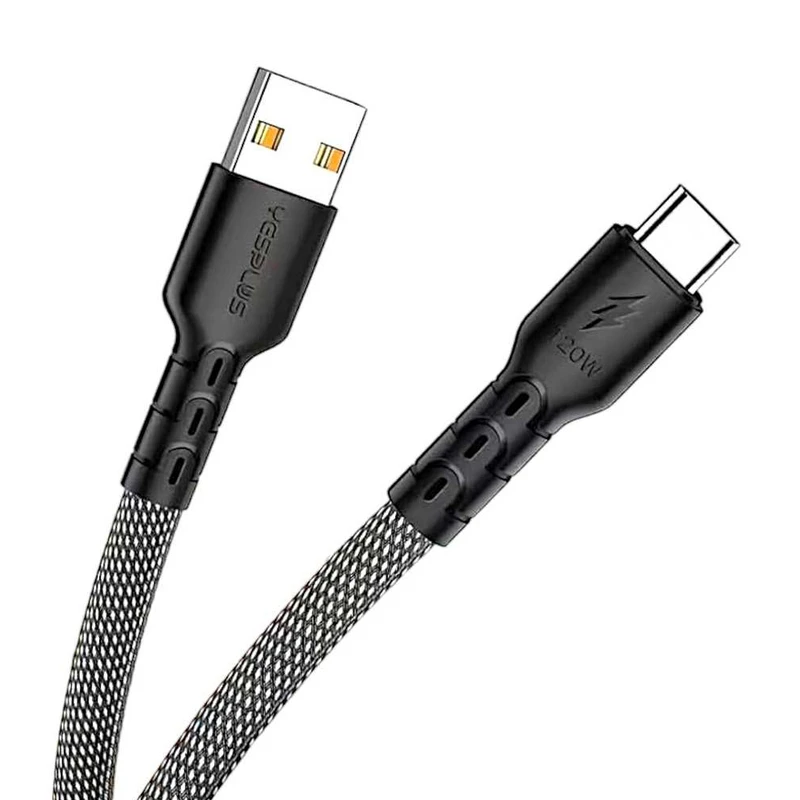 کابل تبدیل USB به USB-C یس پلاس 5A 120W