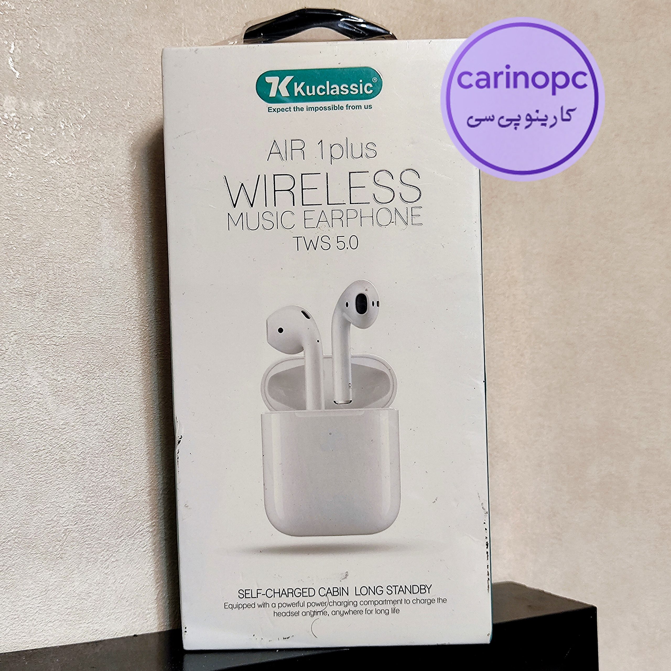 هندزفری بلوتوث کوکلاسیک مدل Air 1Plus - سفید