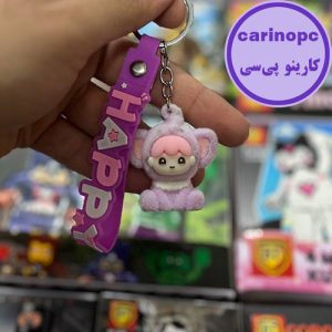 جاکلیدی بنفش مخملی با کیفیت