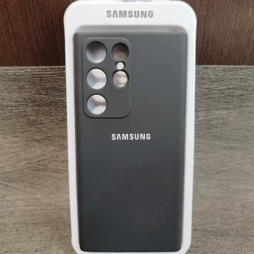 قاب سامسونگ S23 ultra سیلیکونی پاک کنی (داخل مخمل)